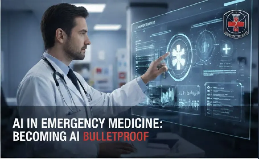 AI in Emergency Medicine: Becoming AI Bulletproof cover